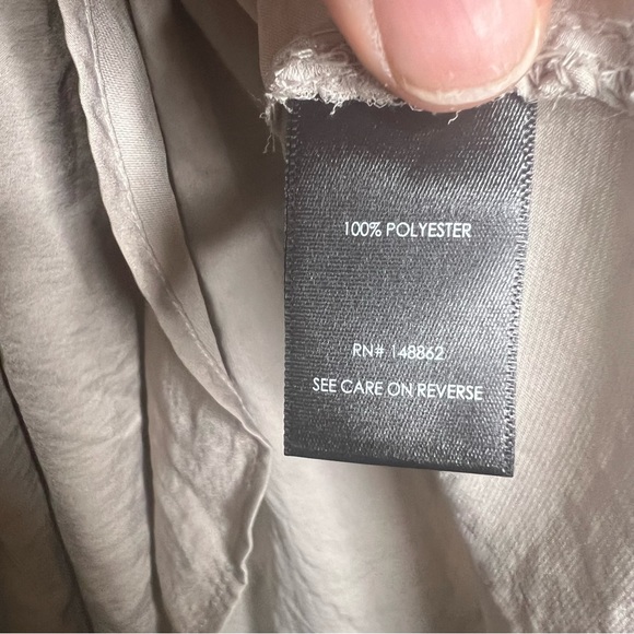 NWT Torrid Harper Satin Pullover 3/4 Sleeve Blouse neutral beige size 4XL. - Picture 10 of 14